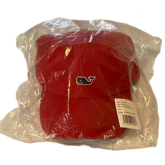 NWT Vineyard Vines Red Velvet Hat New in Bag OSFM - Picture 1 of 5